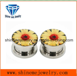 Body Jewelry Stainless Steel Glue Ear Expander